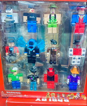 Набор коллекционных фигурок Роблокс с аксессуарами Roblox Legends (12 человечка) P22080 фото