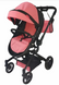 Коляска для ляльки Carrello Fortuna 9695 Peach Pink 2 в 1 із сумочкою 9695-PP фото 5