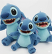 М'яка іграшка Стіч "Stich" зубатий  38 см 0038 фото 1