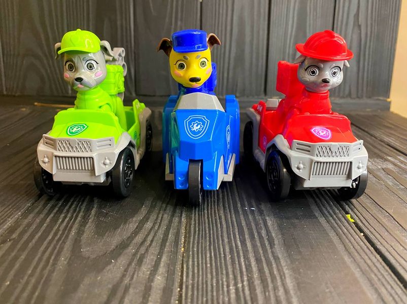 Великий Автовоз 43см Трейлер Щенячий патруль PAW Patrol Патрульовоз музичне світло всі герої 1119123 фото