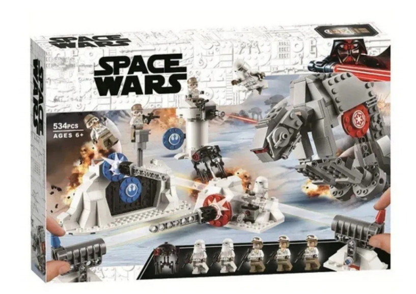 Конструктор Space Wars Захист бази Відлуння Star Wars Зіркові війни 534 дет 11423A фото