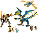 Конструктор Ninjago "Стихийный дракон против имперского робота" с 6 героями и 1038 деталями 11096 фото 1