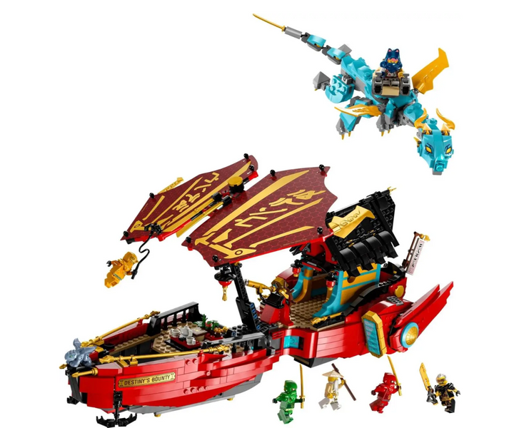 Конструктор Ninjago &laquo;Повітряний корабель Нагорода Долі&raquo; з драконами та 6 героями (1739 деталей) 11097 фото