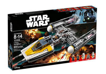 Конструктор зірковий винищувач Зоряні Воїни Star Wars 691 дет 65008 фото