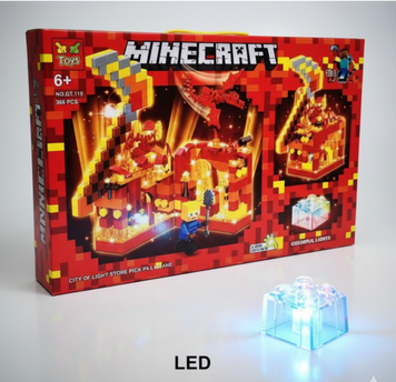 Конструктор Minecraft &laquo;Напад на фортецю&raquo; (366 деталей) GT-119 фото