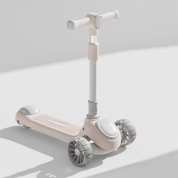 Детский трехколесный самокат "Skyper" JM-4170/24: колеса со светом, музыка и подсветка платформы 194623 фото