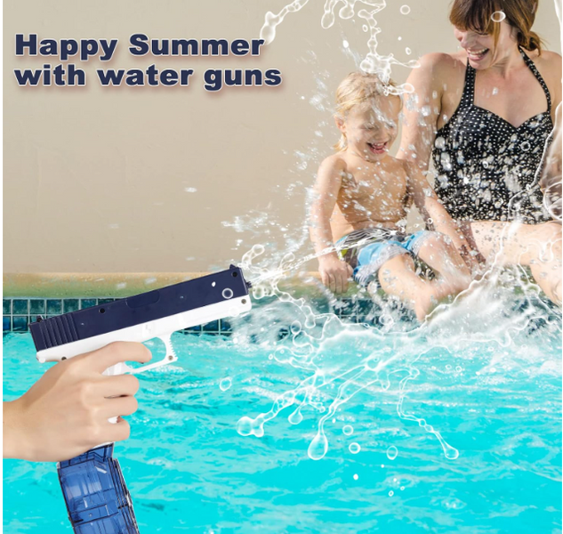 Водяной пистолет Water Gun Glock: Ваш идеальный спутник для летних водных сражений! Описание товара:  Водяной пистолет Water Gun Glock &ndash; это не просто игрушка, а высокотехнологичное устройство, обеспечивающее непрерывный поток воды при каждом нажатии на с 0100203 фото