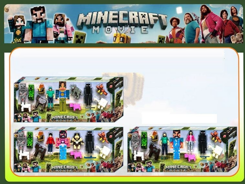 Набір Героїв Minecraft "Експедиція з Тваринами" 97822 (Видається Мікс) &ndash; Нові Пригоди у Кубічному Світі! 181273 фото