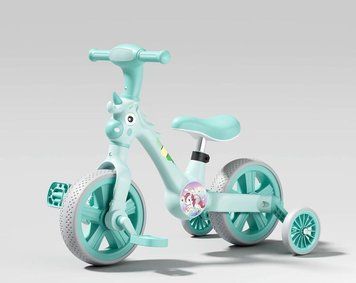 Дитячий велосипед-трансформер Best Trike JM-1071-9: 3 в 1, знімні педалі та бокові колеса 193677 фото