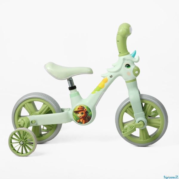 Дитячий велосипед-трансформер Best Trike JM-1071-9: 3 в 1, знімні педалі та бокові колеса 193680 фото