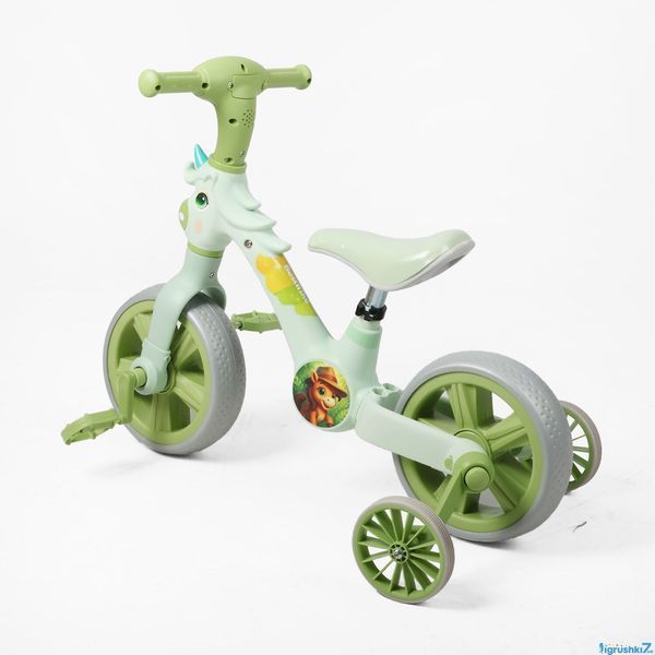 Дитячий велосипед-трансформер Best Trike JM-1071-9: 3 в 1, знімні педалі та бокові колеса 193680 фото