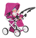 Дитяча коляска для ляльок Оригінал  2 в 1 Carrello Unica 9346 Hot Pink (Рожева) &mdash; з люлькою та сумкою 9346 фото 3