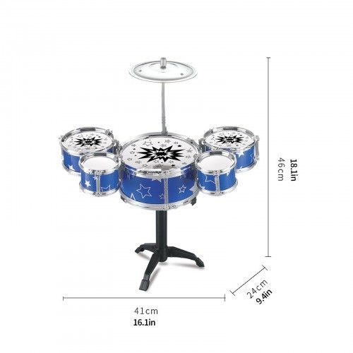 Дитячий джазовий музичний набір, джазових барабанів для дітей 5468 5468 фото