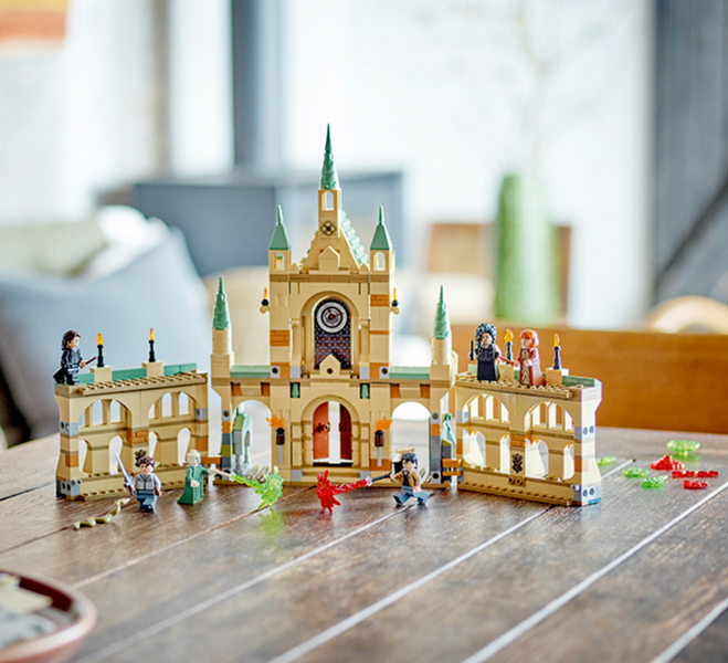 Конструктор HARRY POTTER Битва за Гоґвортс 730 деталей  6120 фото
