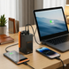 Павербанк 30000 мАг для телефону та ноутбука 65W чорний з 2 USB, 2 Type-C  Y365 фото 1