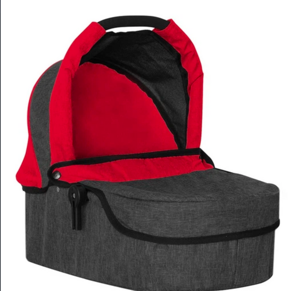 Дитяча коляска для ляльок 2 в 1 Carrello Avanti 9662 Red: Маневрена модель з поворотною ручкою 9662 фото