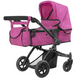Дитяча коляска для ляльок 2 в 1 Carrello Maestro 9651B Rose Red: Трансформер 9651 фото 4