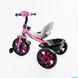 Дитячий триколісний велосипед Best Trike BS-22603: сталева рама, великі колеса, фара 168717 фото 2