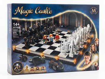 Конструктор Harry Potter Н17008 &laquo;Чарівні шахи&raquo; &mdash; 876 деталей, мініфігурки Гаррі Поттера, Герміони та Рона, шахова дошка 27&times;27 см Н17008 фото