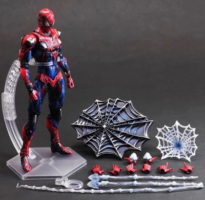 Большая Коллекционная фигурка Мстителей Marvel Человек паук 25 см Spider-Man Maya Toys 409563684 фото