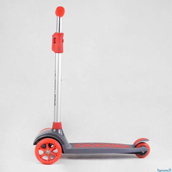 Триколісний самокат преміумкласу Best Scooter LK-52003: повне підсвічування та алюмінієве кермо 114443 фото