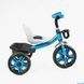 Дитячий триколісний велосипед Best Trike BS-22603: сталева рама, великі колеса, фара 168719 фото 3