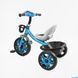 Дитячий триколісний велосипед Best Trike BS-22603: сталева рама, великі колеса, фара 168719 фото 2