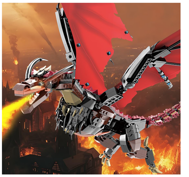 3D-конструктор Dragon Blocks  Собери собственного дракона, 1019 дет 7071 фото