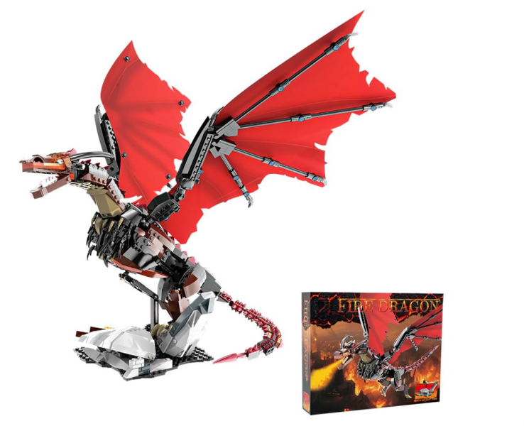 3D-конструктор Dragon Blocks  Собери собственного дракона, 1019 дет 7071 фото