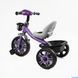 Дитячий триколісний велосипед Best Trike BS-22603: сталева рама, великі колеса, фара 168718 фото 2