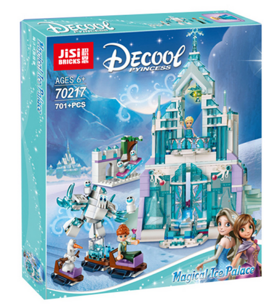 Конструктор для девочек Замок принцессы Эльзы Frozen из мультфильма Холодное сердце 70217 фото