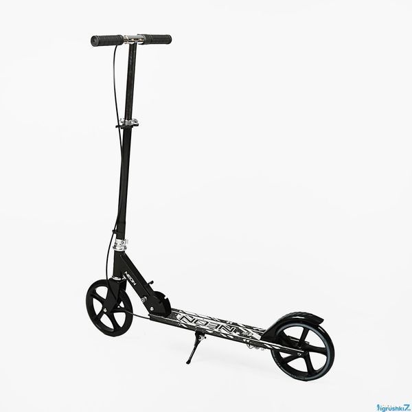 Двухколесный городской самокат Skyper Neon N-24504: стальная рама, колеса 200 мм и ручной тормоз 194609 фото