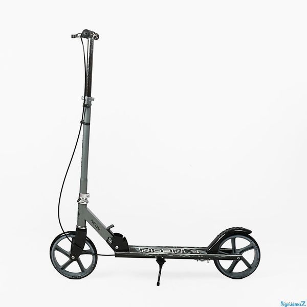 Двухколесный городской самокат Skyper Neon N-24504: стальная рама, колеса 200 мм и ручной тормоз 194609 фото