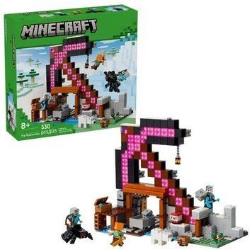 Конструктор Minecraft &laquo;Шахта у формі гігантської кирки&raquo; (530 деталей) 192716 фото