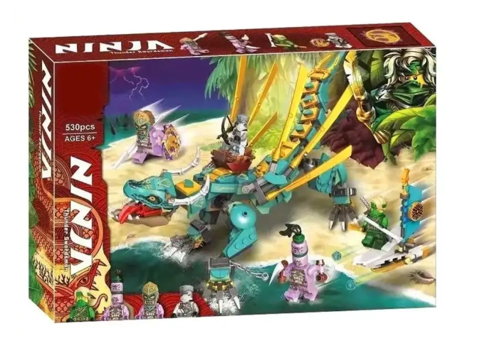 Конструктор Ниндзяго Ninjago Дракон из Джунглей  530 детали 60038 фото