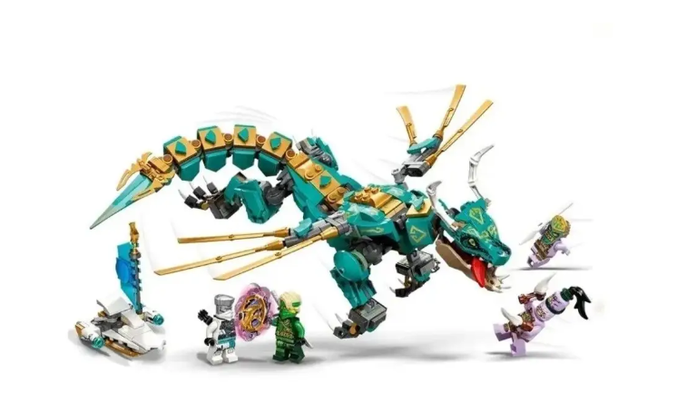 Конструктор Ниндзяго Ninjago Дракон из Джунглей  530 детали 60038 фото