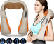 Роликовий масажер для спини та шиї Massager of Neck Kneading 6929830 фото 1
