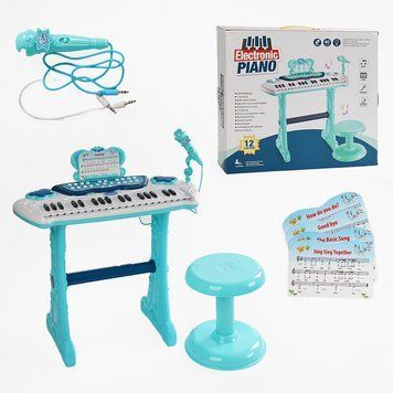 Піаніно для дітей 883F &ldquo;Electronic Piano&rdquo; з мікрофоном, підсвічуванням і функцією запису 135266 фото