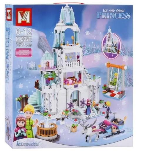 Конструктор "Замок принцеси Ельзи Frozen", 752 детали, Холодное сердце  MG320 фото