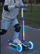 Дитячий триколісний самокат Best Scooter LS-28099: підсвічування керма та деки (7 кольорів) 193232 фото 1