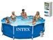 Каркасний басейн Intex 28202 (305х76 см): серія Metal Frame з фільтр-насосом 28202 фото