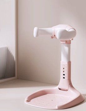 Многофункциональная подставка для купания Bimbo H-31065: розовый цвет, 5 уровней высоты 177838 фото