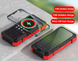 Туристичний Power Bank 50000 mAh: Сонячна панель, бездротова зарядка Qi, Fast Charge 22.5W та 4 вбудовані кабелі SP268 фото 1
