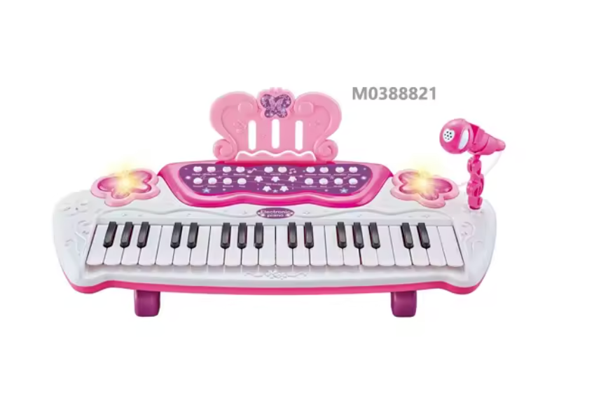 Детское пианино 883B &ldquo;Electronic Piano&rdquo; с микрофоном, подсветкой и функцией записи 144982 фото