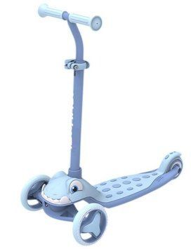 Дитячий триколісний самокат Best Scooter L-16478: колеса зі світлом та алюмінієве кермо 193226 фото