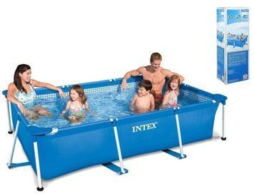 Каркасный бассейн Intex 28272 (300х200х75 см): прямоугольный бассейн серии Small Frame 28272 фото