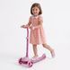 Дитячий триколісний самокат Best Scooter M-83511: колеса зі світлом та регульоване кермо 193225 фото 1