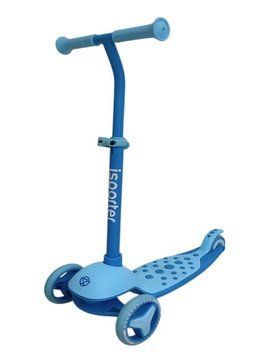 Дитячий триколісний самокат Best Scooter M-83511: колеса зі світлом та регульоване кермо 193224 фото