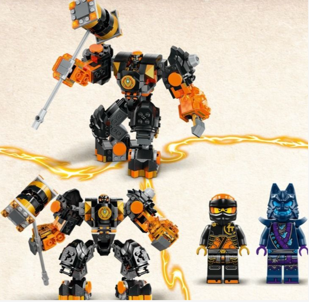 Конструктор Ниндзяго "Робот земной стихии Коула", 235 деталей Ninjago 71806-13 фото