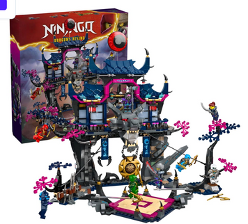 Конструктор Ninjago Додзё тіней у вовчій масці W8103 фото